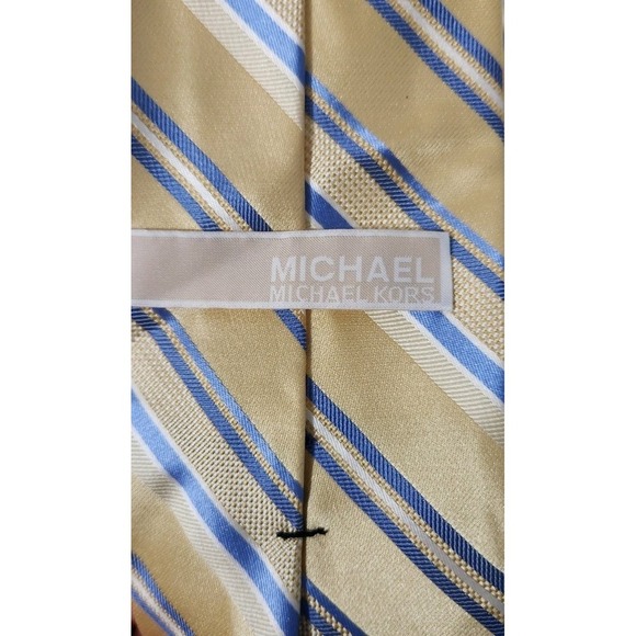 Michael Kors Mens Neck Ties Set Of 2 100% SILK - Picture 8 of 9